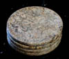 stacked coasters