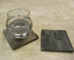 slate beverage coasters
