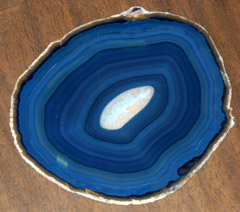 blue gemstone coasters