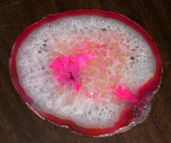 pink beverage coasters