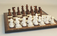brown chess sets