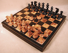 stylish chess set