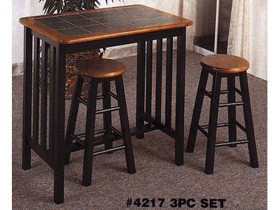 Small Kitchen Table Sets on More Pictures Mission Breakfast Set Small Kitchen Tables Table 24