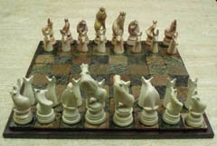 Stone Chess sets