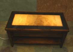 Illuminated Onyx Stone Tables