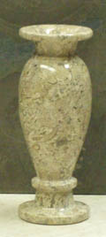 marble stone vase
