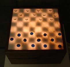 illuminated onyx chess tables