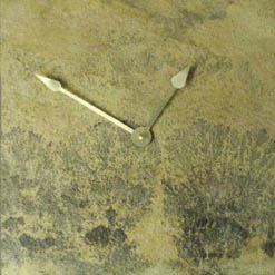 fossil stone clocks