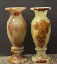 stone vases